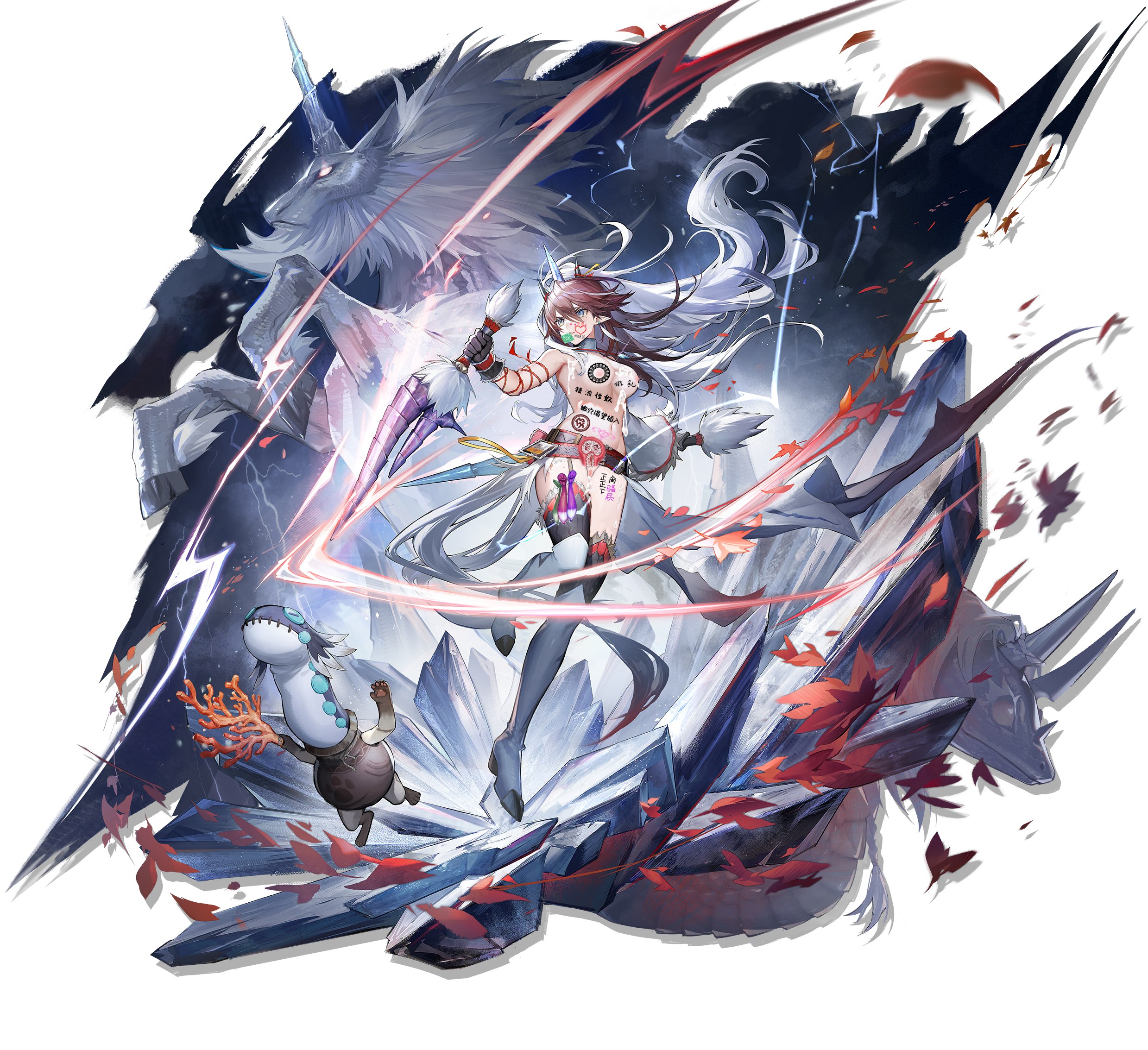 图片[2]-【静态 MOD发布】(夜刀)(精二皮肤和小人)MOD包有两个版本-明日方舟社区-二游MOD-MOD实验室